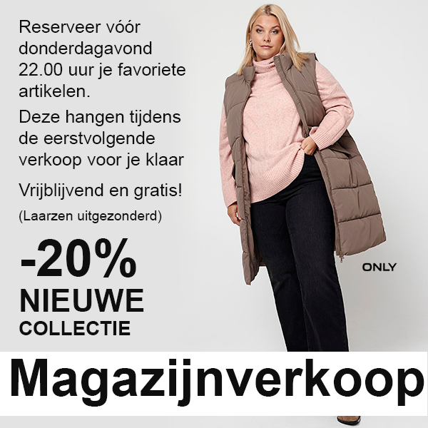 Reserveer je favorieten voor de magazijnverkoop